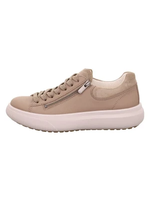 Legero Skórzane sneakersy "Jump" w kolorze beżowym rozmiar: 37, 5