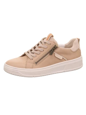 Legero Skórzane sneakersy "Rejoise" w kolorze beżowym rozmiar: 42,5