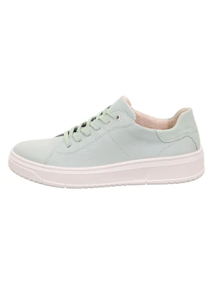 Legero Skórzane sneakersy "Rejoise" w kolorze miętowym rozmiar: 42