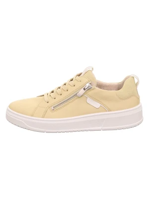 Legero Skórzane sneakersy "Rejoise" w kolorze żółtym rozmiar: 41