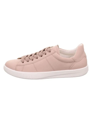 Legero Skórzane sneakersy "Silence" w kolorze jasnoróżowym rozmiar: 37, 5