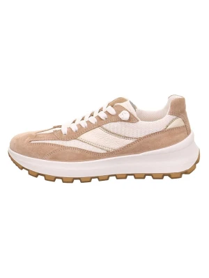 Legero Skórzane sneakersy "T4 RUN" w kolorze beżowym rozmiar: 38, 5