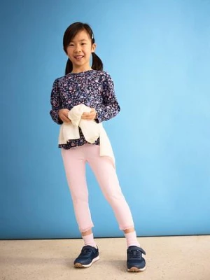 Legginsy 7/8 z koronką (2 pary) bonprix