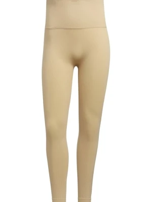 Legginsy Adidas beżowy