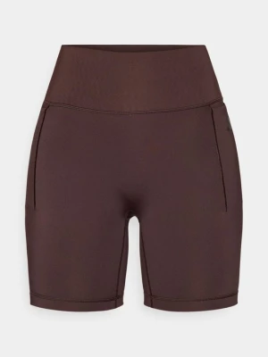 Legginsy Adidas ciemnobrązowy