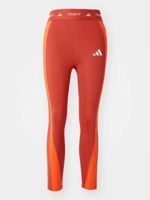 Legginsy Adidas czerwony