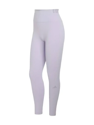 Legginsy Adidas fioletowy