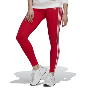 Legginsy adidas Originals Adicolor Classics 3-Stripes Tights HD2348 - czerwone