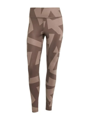 Legginsy Adidas Terrex brązowy