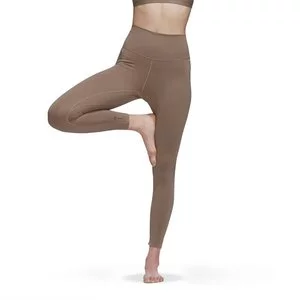 Legginsy adidas Yoga Luxe Studio 7/8 HD4422 - brązowe