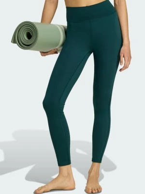 Legginsy Adidas zielony melanż