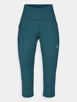 Legginsy Asics ciemnozielony