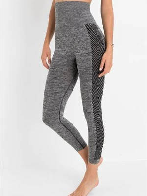 "Legginsy bezszwowe shape ""wyszczuplające brzuch"", silny stopień modelowania sylwetki" bonprix