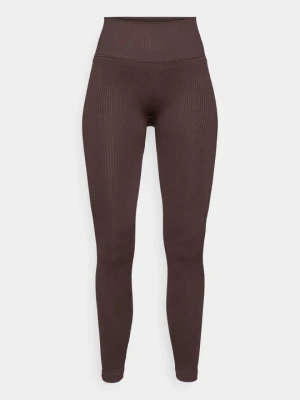 Legginsy Björn Borg ciemnobrązowy