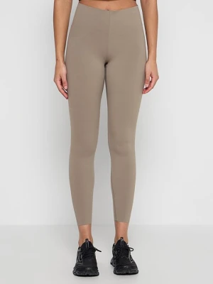 Legginsy Calvin Klein taupe
