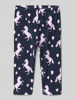 Legginsy capri o kroju slim fit z mieszanki bawełny i elastanu s.Oliver RED LABEL