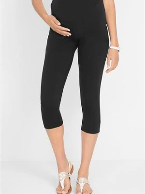 Legginsy ciążowe rybaczki (2 pary) bonprix