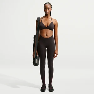 Legginsy damskie 74 cm NikeSKIMS Studio Stretch - Brązowy