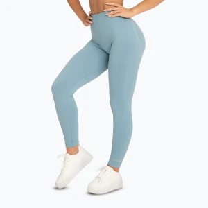 Zdjęcie produktu Legginsy damskie Gym Glamour Push Up 2.0 blue lagoon