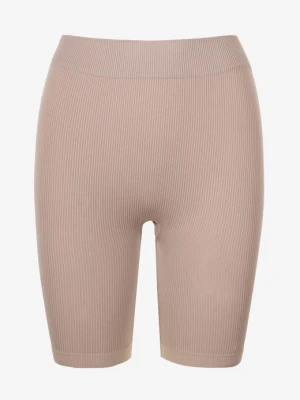 Legginsy damskie kolarki z prążkowanej dzianiny Fitness Marilyn