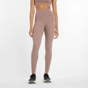 Legginsy damskie New Balance WP51126EAS – beżowe