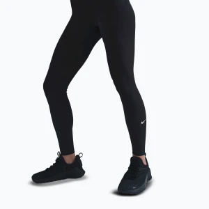 Legginsy damskie Nike One High-Waisted black/white