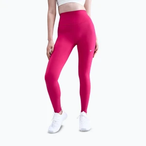 Legginsy damskie Nike One Seamless Front rush pink / white