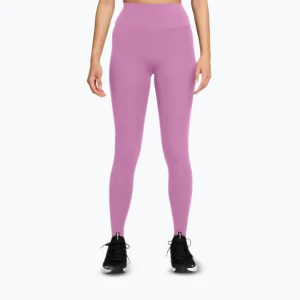 Legginsy damskie Nike Zenvy High-Waisted 7/8 light magenta/white