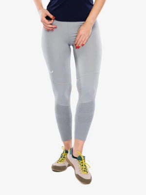 Legginsy damskie Salewa Pedroc Dry Resp Hybrid Tights - alloy