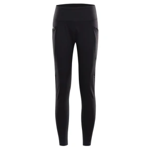 Legginsy damskie sportowe Gemsa czarne Alpine Pro