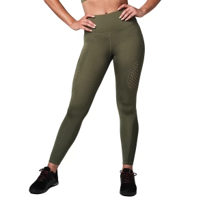 Legginsy damskie STRONG ID Performance oliwkowe