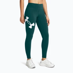 Legginsy damskie Under Armour Campus hydro teal/white