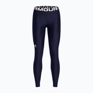 Legginsy treningowe damskie Under Armour HeatGear midnight navy/white