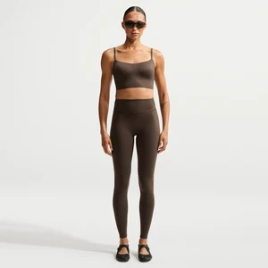 Legginsy damskie z wysokim stanem 74 cm NikeSKIMS Matte - Brązowy