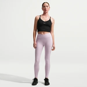 Legginsy damskie z wysokim stanem Dri-FIT Nike One - Fiolet