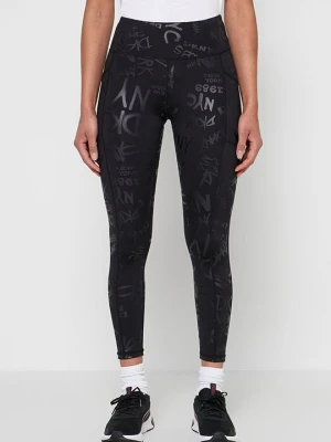 Legginsy DKNY czarny