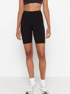 Legginsy DKNY czarny