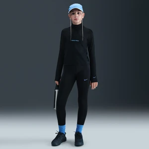 Zdjęcie produktu Legginsy dla dużych dzieci (dziewcząt) z błyszczącymi akcentami Dri-FIT Nike Pro - Czerń