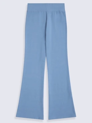 Legginsy dla dziewczynek dzwony - Blue Animal