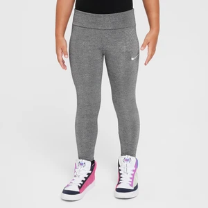 Legginsy dla małych dzieci Nike Shine - Czerń