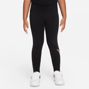 Legginsy dla małych dzieci Nike Sportswear Shine Leggings - Czerń