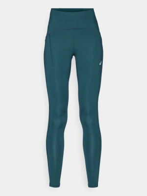 Legginsy do biegania Asics ciemnozielony