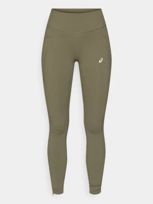 Legginsy do biegania Asics oliwkowy