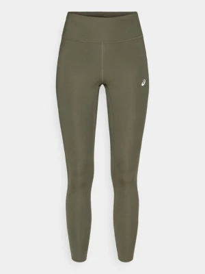 Legginsy do biegania Asics oliwkowy