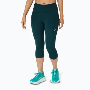 Legginsy do biegania damskie ASICS High Waist Capri saxon green