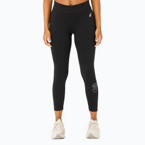 Legginsy do biegania damskie ASICS Logo 7/8 performance black