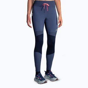 Zdjęcie produktu Legginsy do biegania damskie Brooks High Point ocean/navy