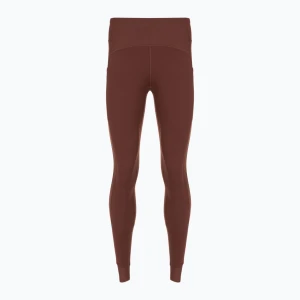 Legginsy do biegania damskie Brooks Momentum Thermal Tight run raisin