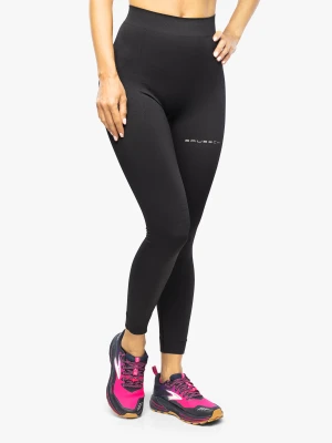 Legginsy do biegania damskie Brubeck Running Force - black