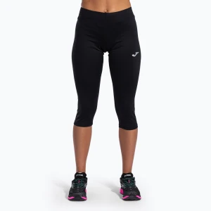 Legginsy do biegania damskie Joma Olimpia 3/4 black